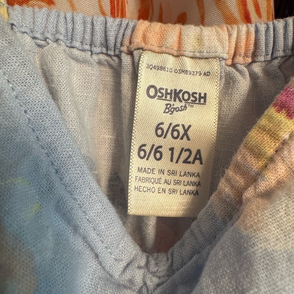 OshKosh B'gosh Girl’s Floral Strap Dress - Picture 5 of 7
